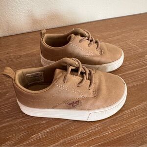 OshKosh B'gosh Putney Toddler Boys Tan Oxford Lace Up Sneaker Size 5M